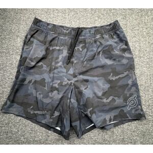 Peloton‎ Shorts Men's Size XL 7" Lined Essential Training Drawstring Camo